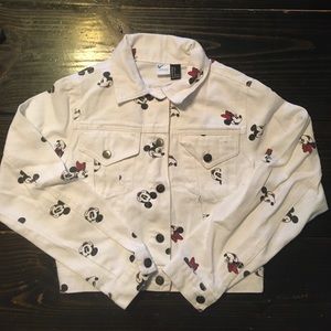 Minnie & Mickey Mouse Denim Jacket